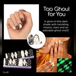 Last chance! Color Street Too Ghoul for You Glow in The Dark Nail Polish Strips
